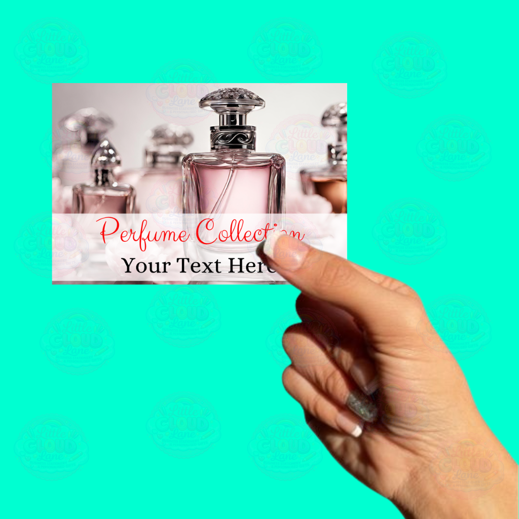 Perfume Collection HB Box Label