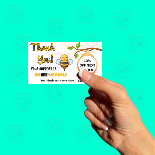 Bee Design Scratch Cards