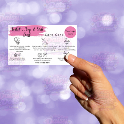 Wax Melts & Home Fragrance Care Cards