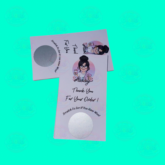 Basic Logo - Scratch Cards