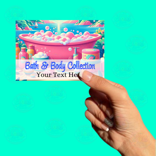 Bath & Body Collection HB Box Label
