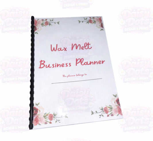 Wax Melt Business Planner