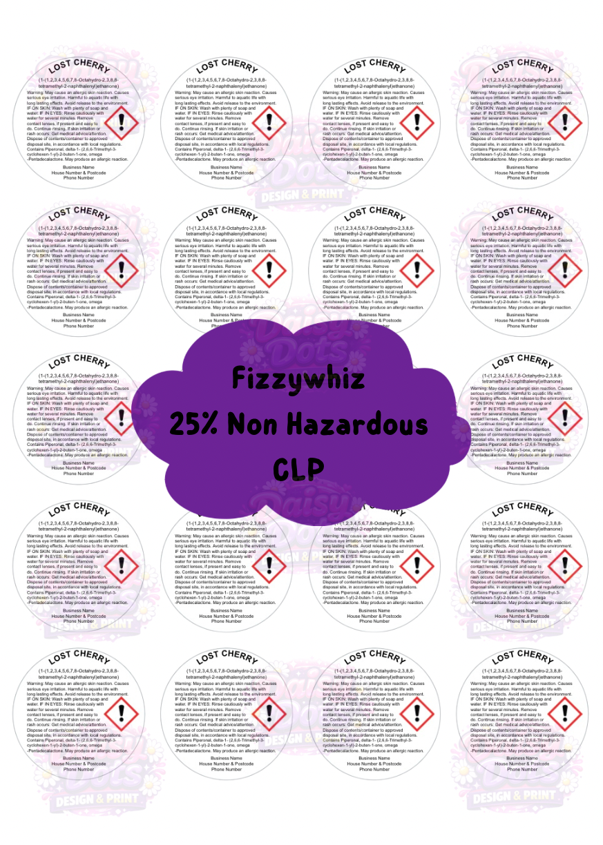 FizzyWhiz CLP - 25% NON HAZARDOUS