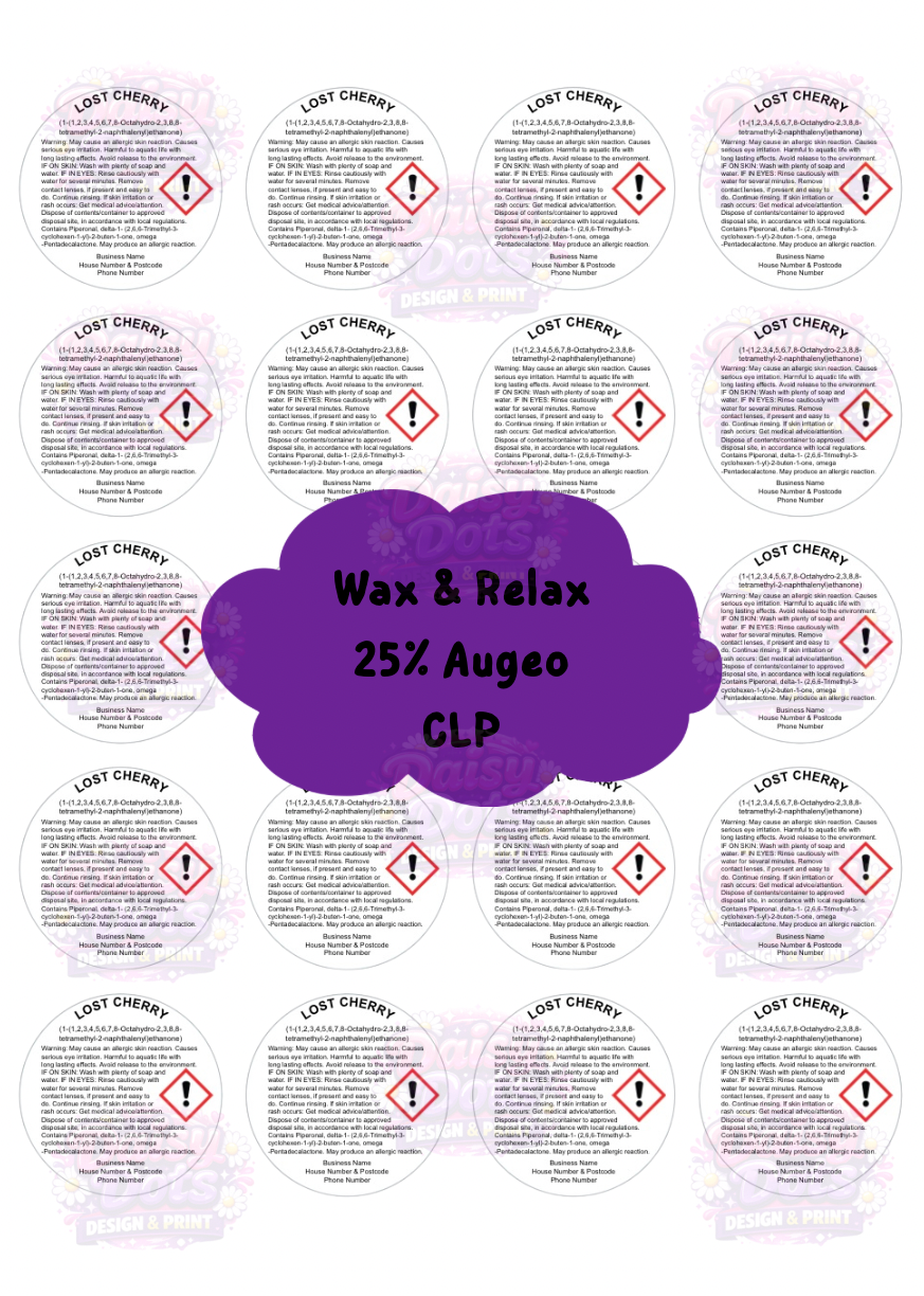 Wax & Relax CLP 25% AUGEO