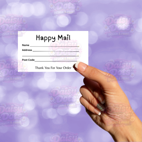 Happy Mail Address Labels